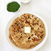 butter-parotha